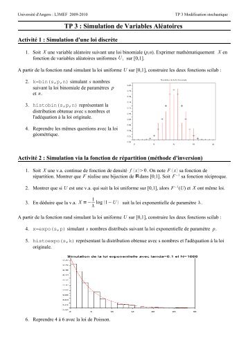 TP3 - Université d'Angers