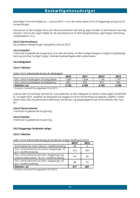 Budget 2013 til 1. behandling - Bind 2 - Faxe Kommune