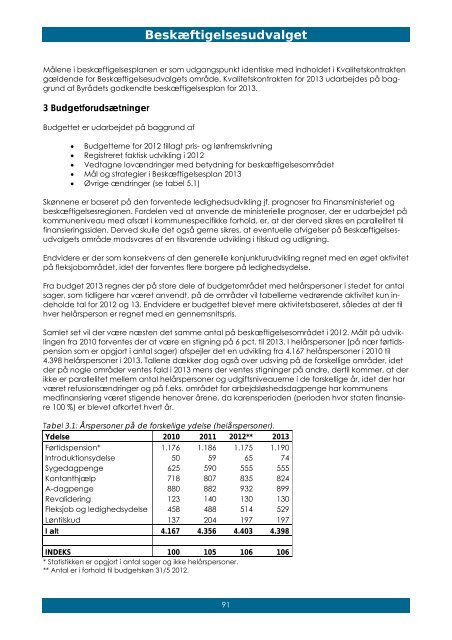 Budget 2013 til 1. behandling - Bind 2 - Faxe Kommune