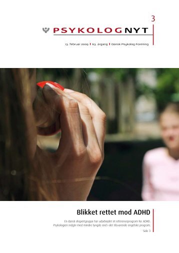 Blikket rettet mod ADHD - Elbo