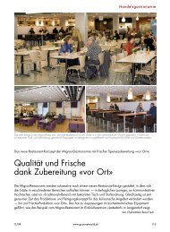 Migros-Restaurants - wiba-ag.ch Home