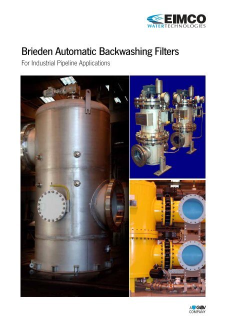 Brieden automatic backwashing filters - CMS