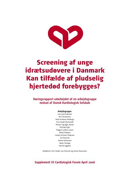 Screening af unge idrætsudøvere Danmark Hjerteforeningen
