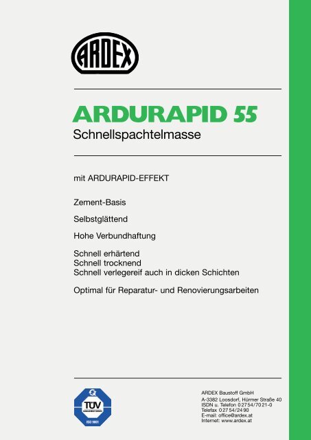 ARDURAPID 55 - Malervereinigung