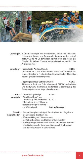 Schulprogramm 2012 Erlebnispädagogik