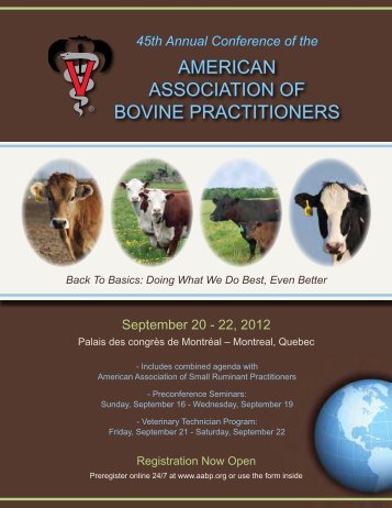 Program - American Association of Bovine Practitioners