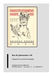 Klaus Mann Antiquariat Frank Albrecht - 