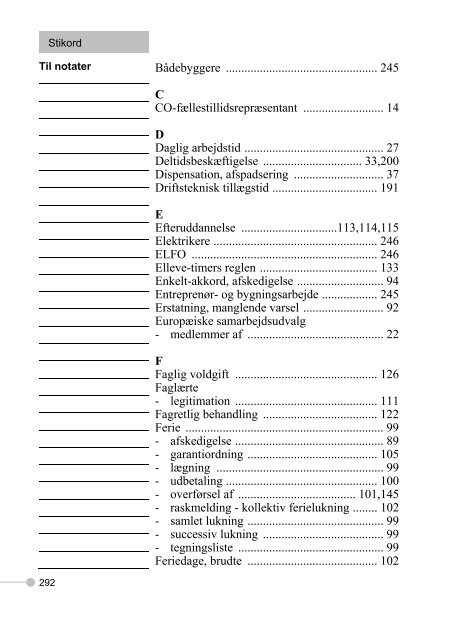 Overenskomst - Dansk Industri