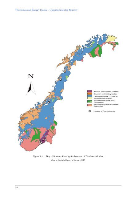 THORIUM AS AN ENERGY SOURCE - Opportunities for Norway ...