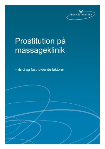 Prostitution på massageklinik - Servicestyrelsen