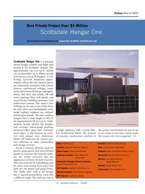 Scottsdale Hangar One