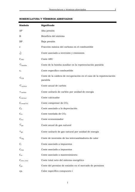 REDUCCIÓN DE EMISIONES DE CO2 EN CENTRALES ...