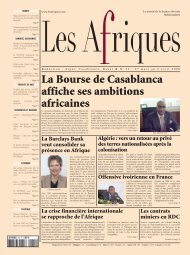 La Bourse de Casablanca affiche ses ambitions africaines