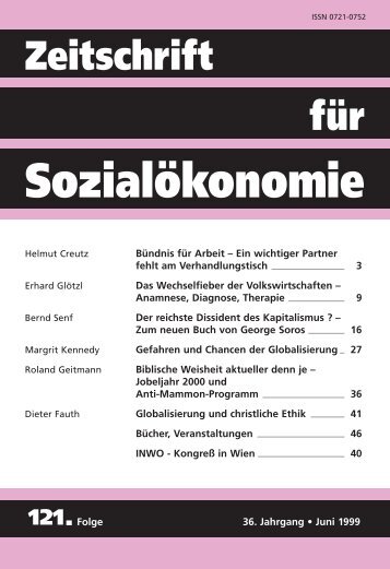 ZfSÖ 121 - Basislayout - Zeitschrift für Sozialökonomie