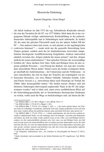 und Leseprobe (PDF) - Vandenhoeck & Ruprecht