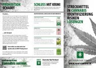 Streckmittel in Cannabis - des Deutschen Hanf Verband