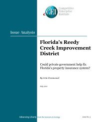 Florida's Reedy Creek Improvement District - Competitive Enterprise ...