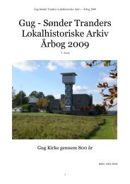 Gug - Sønder Tranders Lokalhistoriske Arkiv Årbog 2009