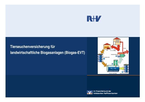 Tierseuchenversicherung für landwirtschaftliche Biogasanlagen ...