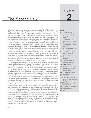 The Second Law