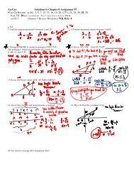 AccGeo Solutions to Chapter 8 Assignment #7 #7 a) Ch Review p ...