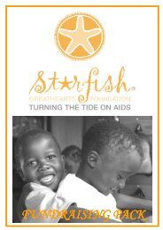 Fundraising pack - Starfish Greathearts Foundation