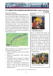 newsletter - Hochbaum, Robert (MdB)