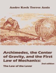 Archimedes, the Center of Gravity, and the First of ... - Unicamp