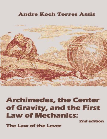 Archimedes, the Center of Gravity, and the First of ... - Unicamp