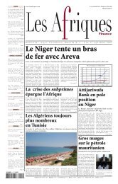Le Niger tente un bras de fer avec Areva