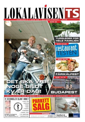 PARKETT - Lokalavisen