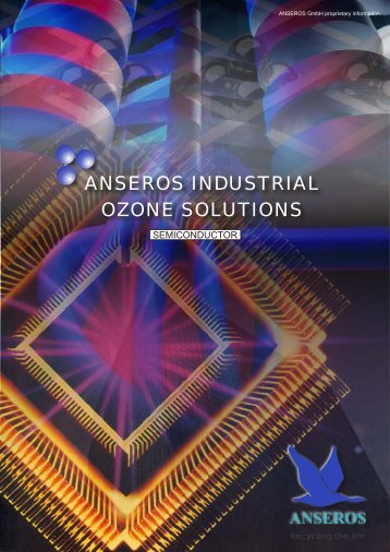 Anseros Industrial Ozone Solutions in the Semiconductor Industry