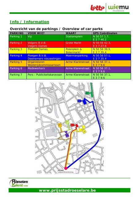 Info - Uitslagen KBWB