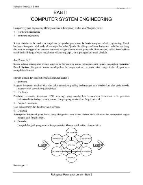 BAB II COMPUTER SYSTEM ENGINEERING