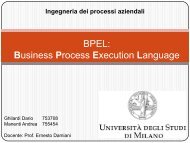 BPEL: Business Process Execution Language