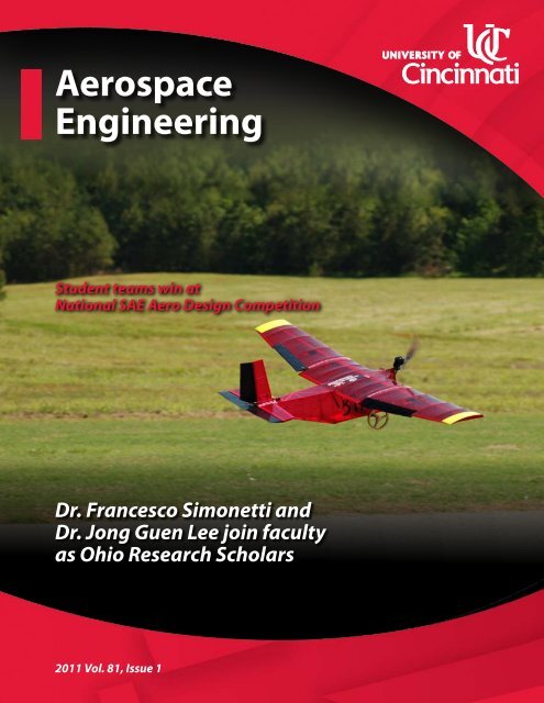 2011 Newsletter - University of Cincinnati