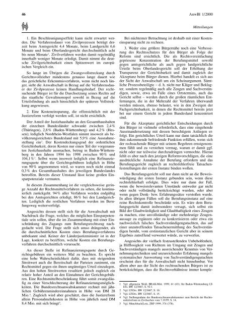 Heft 1 1-64 - Anwaltsblatt