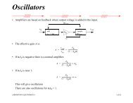 Oscillators