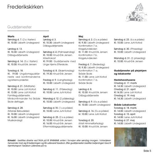 marts 2004 - Frederikskirken