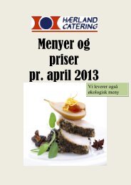 Menyer og priser 2013.pdf - Hærland Catering