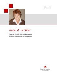 Profil - Anne M. Schüller