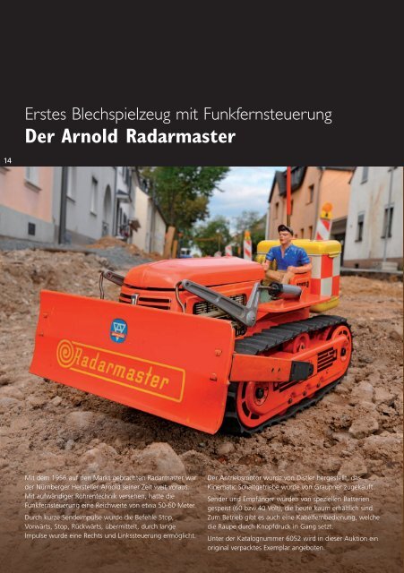 Der Arnold Radarmaster - Antico Mondo