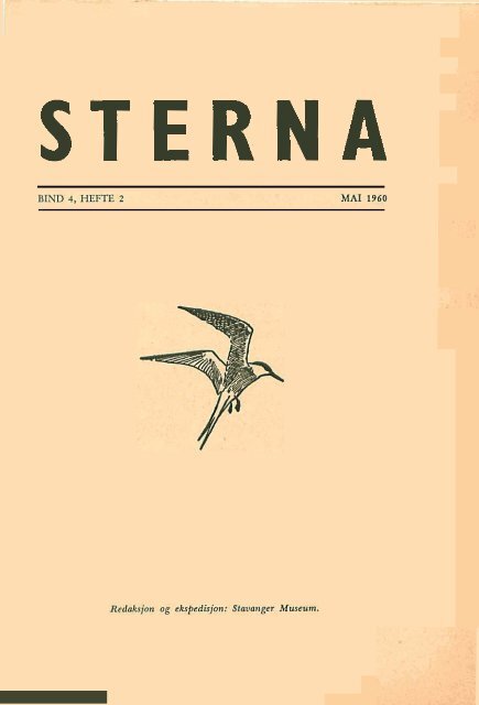 Sterna, bind 4 nr 2 (PDF-fil) - Museum Stavanger