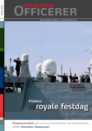 royale festdag - Hovedorganisationen af Officerer i Danmark