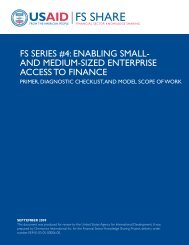 Enabling Small- and Medium-Sized Enterprise Access to Finance