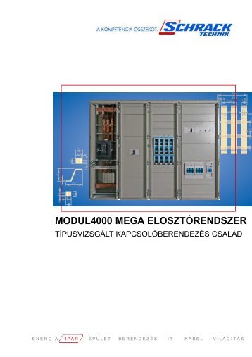 MODUL4000 MEGA ELOSZTÓRENDSZER - Schrack