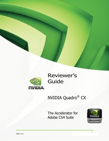 Reviewer's Guide