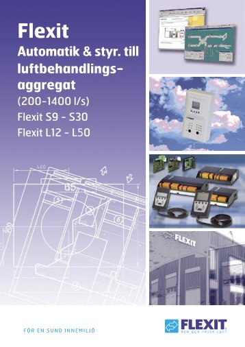 Automatik för Flexit luftbehandlings