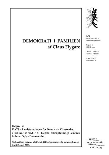 Oplys Demokratiet - DEMOKRATI I FAMILIEN af Claus Flygare - DATS