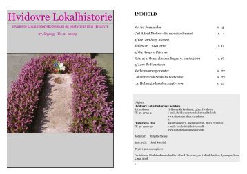 carl alfred nielsen - Hvidovre Lokalhistoriske Selskab